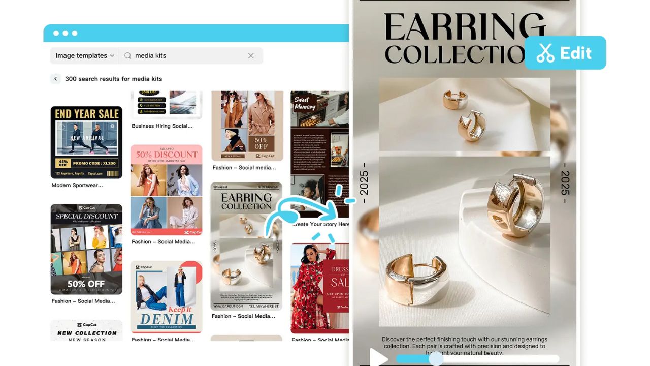 Free &amp; Fabulous: Pippit's Media Kit Templates You’ll Love